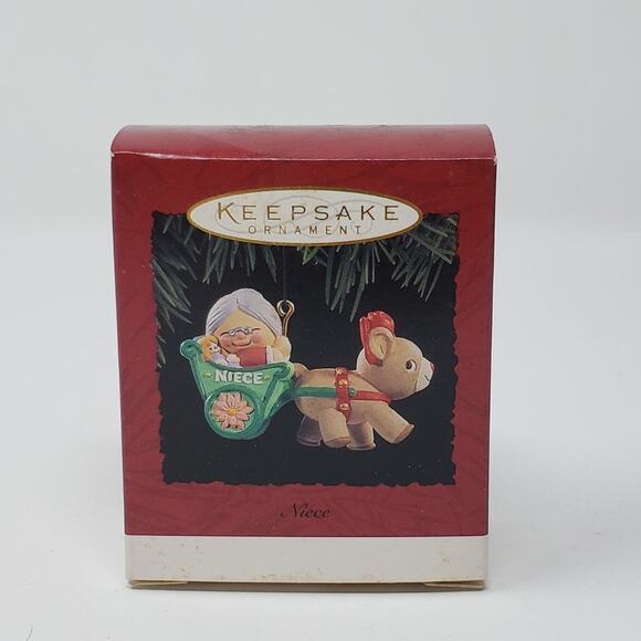Hallmark Other - 1994 Hallmark Niece Handcrafted Keepsake Holiday Christmas Ornament.